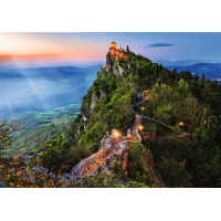 TREFL Puzzle Premium Plus Photo Odyssey: La Cesta, San Marino 1000 dílků