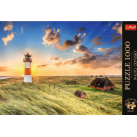 TREFL Puzzle Premium Plus Photo Odyssey: Maják Ost na ostrově Sylt 1000 dílků