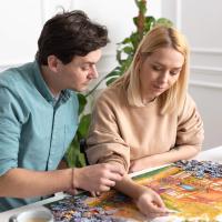 TREFL Puzzle Premium Plus Photo Odyssey: Malé Benátky v Colmaru 1000 dílků