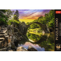 TREFL Puzzle Premium Plus Photo Odyssey: Rakotzův most v Kromlau 1000 dílků