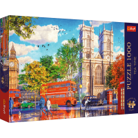 TREFL Puzzle Premium Plus Tea Time: Pohled na Londýn 1000 dílků