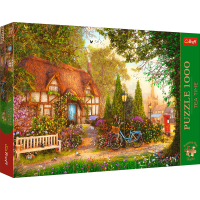 TREFL Puzzle Premium Plus Tea Time: Venkovské stavení 1000 dílků