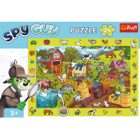 TREFL Puzzle s hledáním obrázků Spy Guy: Farma 24 dílků