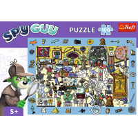 TREFL Puzzle s hledáním obrázků Spy Guy: Muzeum 100 dílků