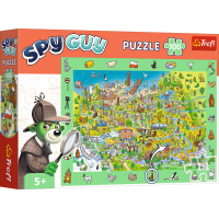 TREFL Puzzle s hledáním obrázků Spy Guy: Polsko 100 dílků