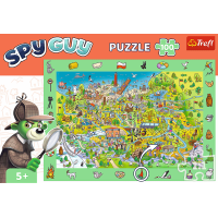 TREFL Puzzle s hledáním obrázků Spy Guy: Polsko 100 dílků
