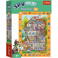 TREFL Puzzle s hledáním obrázků Spy Guy: V domě 24 dílků