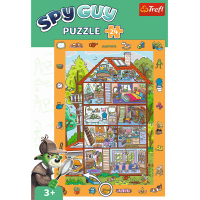 TREFL Puzzle s hledáním obrázků Spy Guy: V domě 24 dílků