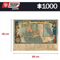 GOOD LOOT Puzzle The Witcher: Severní králoství 1000 dílků