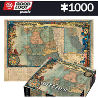 GOOD LOOT Puzzle The Witcher: Severní králoství 1000 dílků