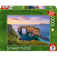 SCHMIDT Puzzle Velký mořský oblouk Pollet, Irsko 1000 dílků