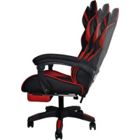 Herní židle DUNMOON - černá/červená