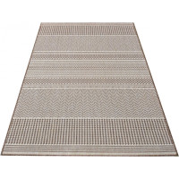 Oboustranný koberec NEEDLE Dekor - hnědý
