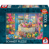 SCHMIDT Puzzle Barevné květinářství 1000 dílků