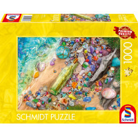 SCHMIDT Puzzle Plážové poklady 1000 dílků