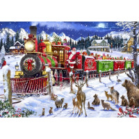 BLUEBIRD Puzzle Santa Express 1000 dílků