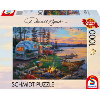 SCHMIDT Puzzle Tábornický ráj 1000 dílků