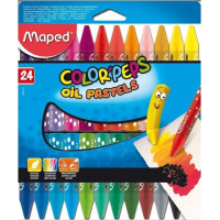 MAPED Trojhranné olejové pastely Color'Peps 24 ks