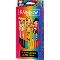 ASTRA Pastelky Rainbow High JUMBO 10 ks