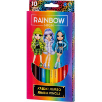 ASTRA Pastelky Rainbow High JUMBO 10 ks