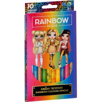 ASTRA Pastelky Rainbow High JUMBO duhové 10 ks