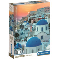 CLEMENTONI Puzzle Santorini 1000 dílků