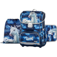 OXYBAG Školní set 3 ks Premium Unicorn 1