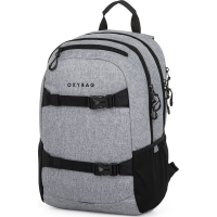OXYBAG Studentský batoh OXY Sport Grey Melange