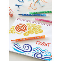 Faber-Castell Voskovky Twist 12 barev