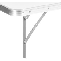 Kempingový stůl CORN 80x60 cm - bílý