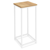 Stojan na květiny ARBEN 60 cm - dub craft/bílý