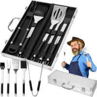 Sada grilovacího náčiní v kufříku GAFAL - 6 kusů