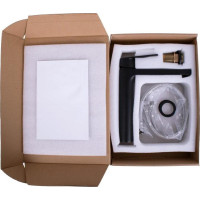 Umyvadlová baterie LENKA - vysoká - černá matná