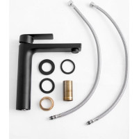 Umyvadlová baterie LENKA - vysoká - černá matná