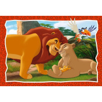 RAVENSBURGER Puzzle Disney: Lví král 2x24 dílků