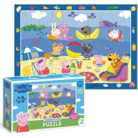 DODO Puzzle s hledáním obrázků Prasátko Peppa 50 dílků