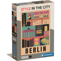CLEMENTONI Puzzle Style in the City: Berlín 1000 dílků
