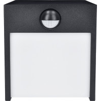 Solight LED venkovní nástěnné osvětlení Terni, 12W, 560lm, 3000K, PIR sensor