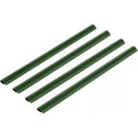 Spony na plotovou pásku - zelené - 20 ks