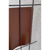 Stínící páska na plot 19 cm x 35 m - 450g/m2 - hnědá