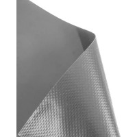 Stínící páska na plot 19 cm x 35 m - 450g/m2 - šedá
