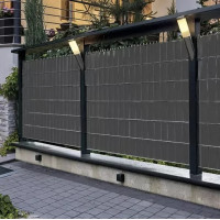 Stínící páska na plot 19 cm x 35 m - 450g/m2 - antracit