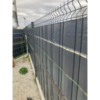 Stínící páska na plot 19 cm x 35 m -  450g/m2 - antracit