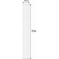 Stínící plotová páska 19 cm x 35 m - černá