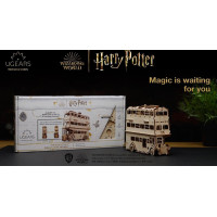 UGEARS 3D puzzle Harry Potter: Záchranný kouzelnický autobus 268 dílků