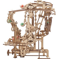 UGEARS 3D puzzle Kuličková dráha Marble Run: Chain Hoist 400 dílků