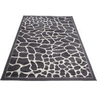 Kusový koberec TAPIS Giraffe - šedý/krémový