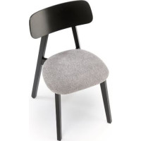 Jídelní židle HYLO - černá/šedá