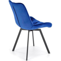 Jídelní otočná židle SOFIE - tmavě modrá