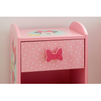 Noční stolek Disney Minnie Mouse - růžový